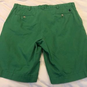 Green Ralph Lauren polo shorts size 36 waist